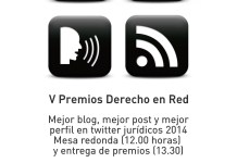 Mesa redonda y entrega de premios V Edición Premios Derecho En Red