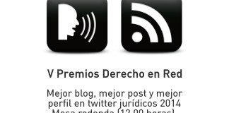 Mesa redonda y entrega de premios V Edición Premios Derecho En Red